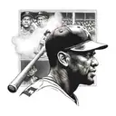 Roberto Clemente tattoo design idea