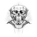 Terminator tattoo design idea