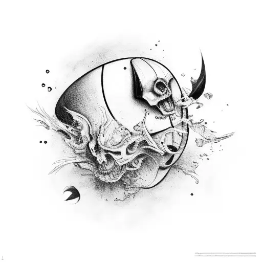 handball  tattoo design idea