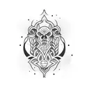 handball  tattoo design idea