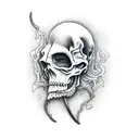 Grim Reaper tattoo design idea