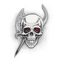 Grim Reaper tattoo design idea