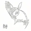 Shorty tattoo design idea