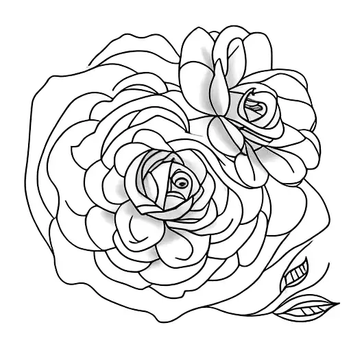 A minimalist tattoo of a delicate lavender flower with the lyrics 'call it what you want' written in script inside the petals. tattoo design idea