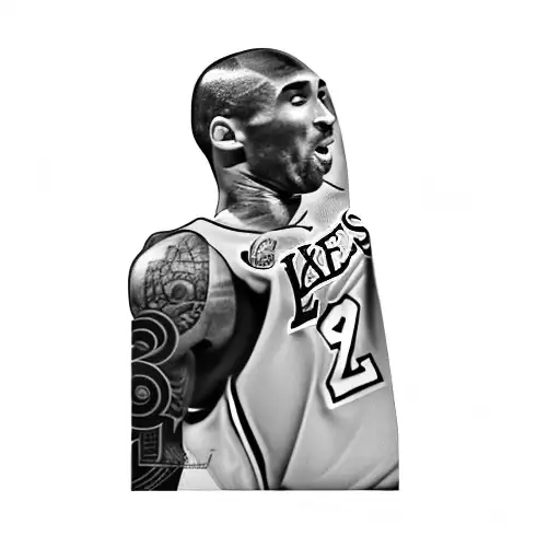 kobe bryant tattoo design idea