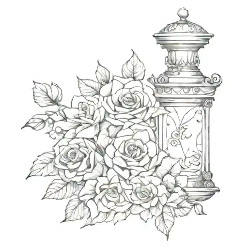 love fati memento tattoo design idea