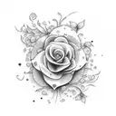 flores tattoo design idea