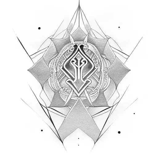 psalms 23:4 tattoo design idea