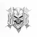 Rammstein Logo tattoo design idea