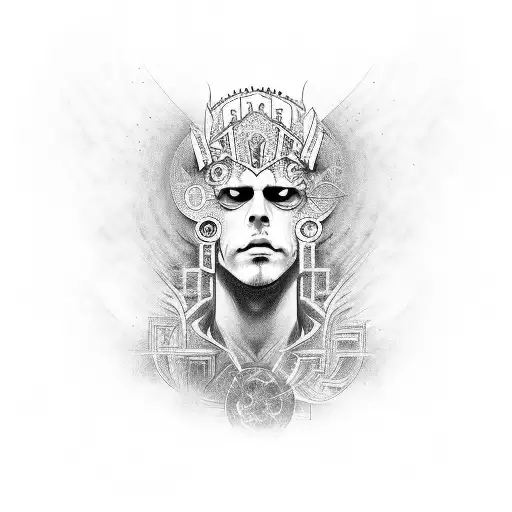 the word ego in gothic don't transformed into a tattoo about ego death tattoo design idea