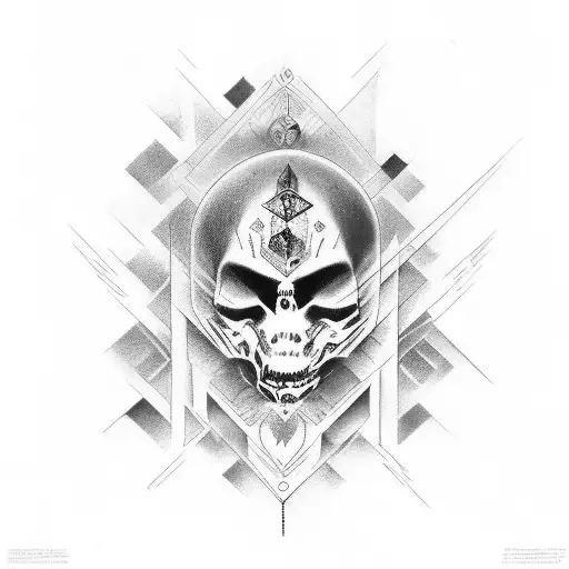 the word ego in gothic font changed into a tattoo about ego death tattoo design idea