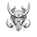 brujula vikinga tattoo design idea