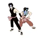 naruto, sasuke tattoo design idea