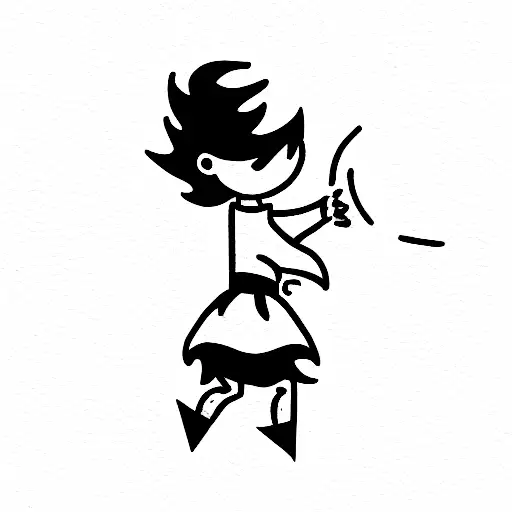 The valiant little tailor with red hair tattoo design idea