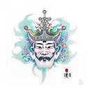 skz crown tattoo design idea