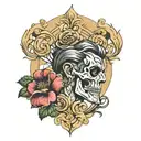 adonis david aphrodiete tattoo design idea