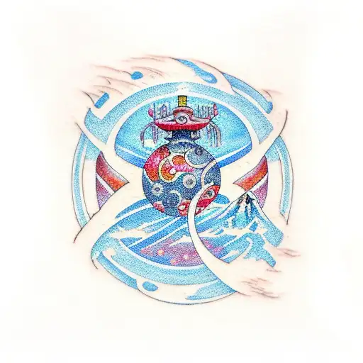 treasure planet tattoo design idea