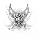 banshee, Celtic, woman, realism,  tattoo design idea