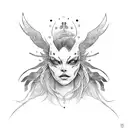 banshee tattoo design idea