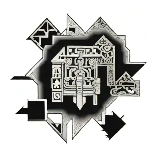 Inca history tattoo design idea