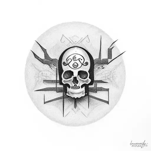 type o negative band life is killing me tattoo design idea