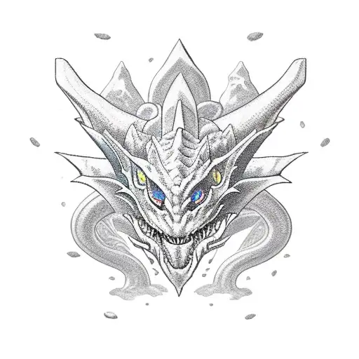 dragon lord placidusax tattoo design idea