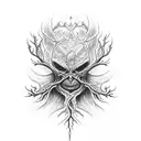 elden ring erdtree tattoo design idea