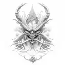 elden ring erdtree tattoo design idea