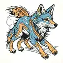 Coyote Starrk    tattoo design idea