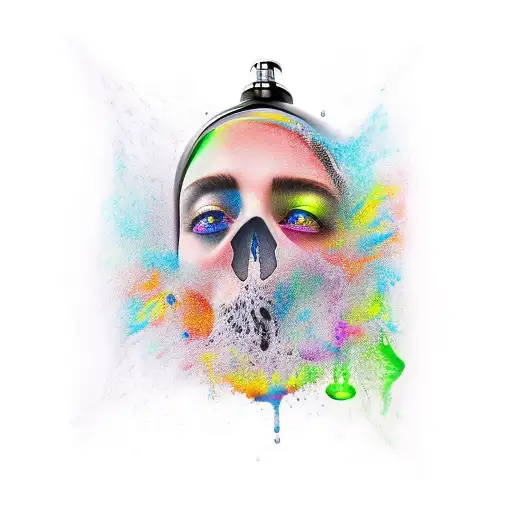 shower tattoo design idea