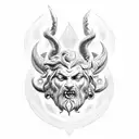 zeus god, atlas, cerberus, hades, underworld, olympus tattoo design idea