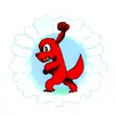 knuckles the echidna  tattoo design idea