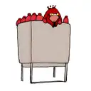 knuckles the echidna  tattoo design idea