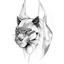 Black Panther  tattoo design idea