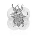 chilli pepper and ô tattoo design idea