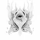 chilli pepper and ô tattoo design idea