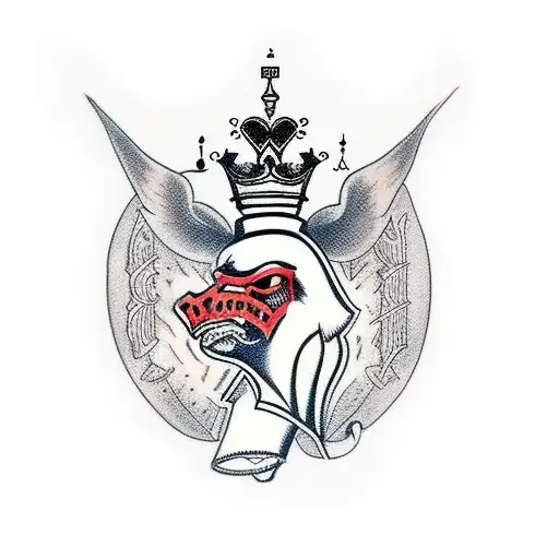 king kills pawn chess tattoo design idea