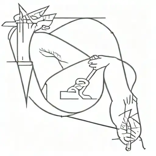 neighborhood ghetto gangste tattoo design idea