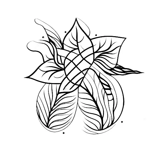 canary islands tattoo design idea