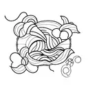 canary islands tattoo design idea