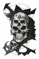 Skulls tattoo design idea