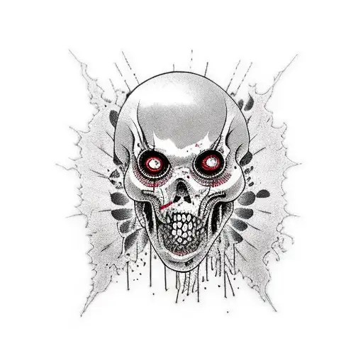 the walking dead tattoo design idea