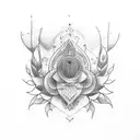 Create a tattoo design that symbolizes growth and transformation, reflecting Amrit's interests and passions tattoo design idea