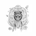 Create a tattoo design that symbolizes growth and transformation, reflecting Amrit's interests and passions tattoo design idea