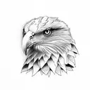 shamanic eagle woman snake kolibrie jaguar tattoo design idea