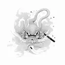 Senbonzakura Kageyoshi tattoo design idea