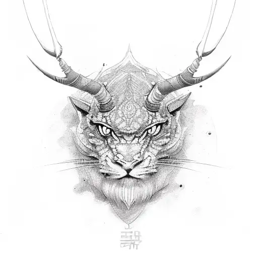 take the risk and beat the odds  tattoo design idea