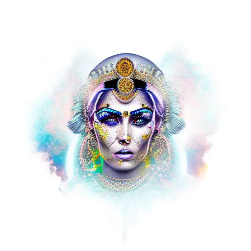 diosa Isis tattoo design idea