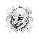 jester  tattoo design idea