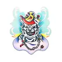 jester  tattoo design idea